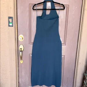 Zara Dark Blue Maxi Dresszise M thumbnail 2