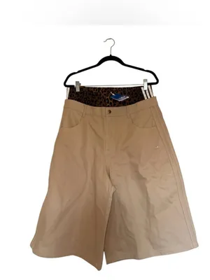 NWT Adidas Women's Firebird Utility Jort Short Stone Khaki JX8762 SZ-4 thumbnail 8