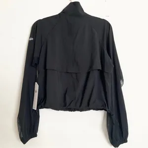 Alo Yoga Sport Star Full Zip Jacket Black S thumbnail 5