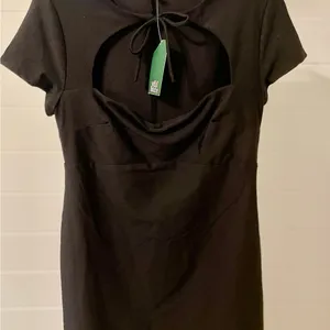 Wild Fable Black Mini Shift‎ Dress Sustainable Style Small thumbnail 1