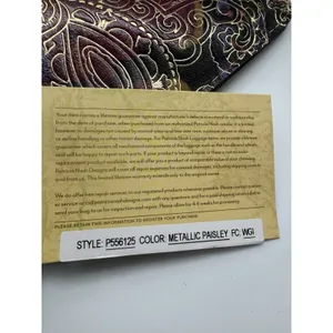 NWT Patricia Nash Metallic Tooled Lace Leather Clutch Wristlet Dark Paisley Zip thumbnail 11