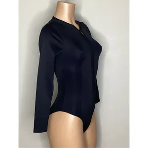 NEW. Good American black long sleeve scuba suit. XS. Retails $129 thumbnail 5