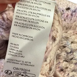 By Anthropologie Oversized Mesh Sweater SP thumbnail 5