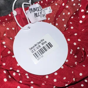 Princess Polly Caesura Mini Dress in Wine Size 2 New with tag thumbnail 11