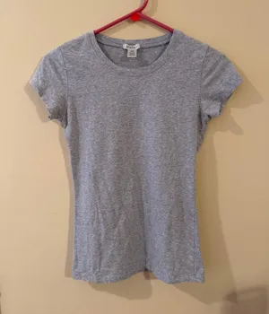 Bozzolo Gray Short Sleeve Crewneck Tee thumbnail 1