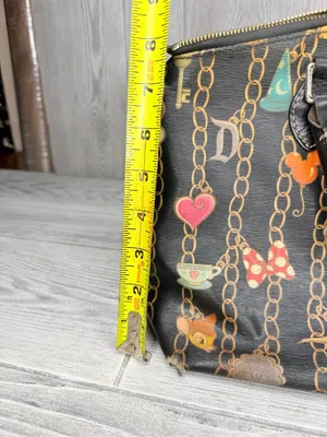 Vintage retired Disney Parks Dooney & Bourke Charms Tote Bag purse thumbnail 14