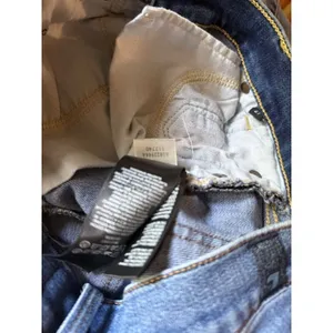 7 For All Mankind High Waist Skinny Jeans Size 27 Distressed Denim thumbnail 9