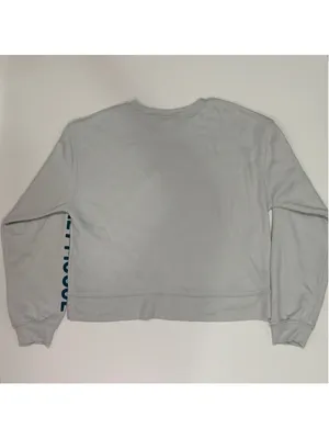 Disney Mickey Mouse Sweatshirt M Gray Crewneck Long Sleeve thumbnail 3