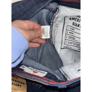 american giant 218 skinny womens‎ jeans 32 NWT mountian wash thumbnail 5