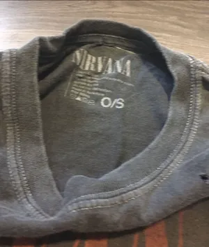 Nirvana Oversized T-shirt Sz O/S thumbnail 6