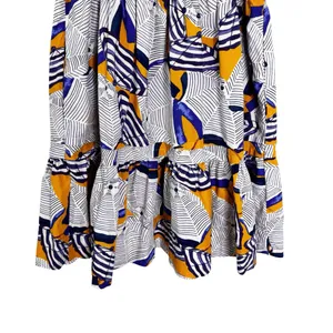 Anthropologie The Somerset Cotton Beach Umbrella Print Mini Dress Size S thumbnail 8