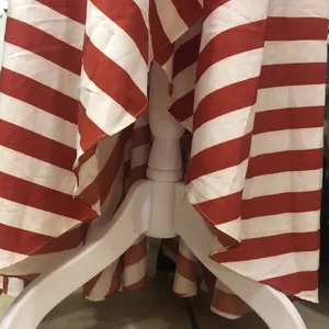 Bamboo Apparel striped adjustable waist wrap ruffle maxi dress size Med NWOT thumbnail 6