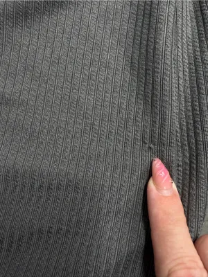 NWT color block long sleeved shirt neutral fall tones elevated basic medium Flaw Tan thumbnail 4