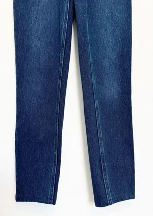 Spanx Mama Ankle Jean-ish High Rise Denim Leggings Blue Maternity Pregnancy XS thumbnail 5
