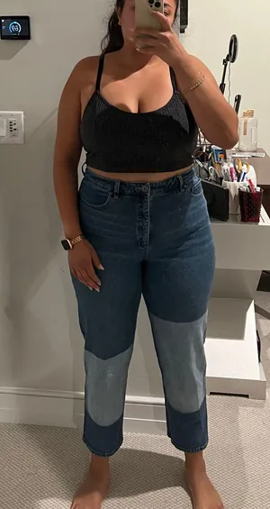 High Waisted Mom Jeans thumbnail 1