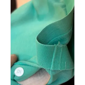 Lululemon Power Y Tank Top Teal Blue Space Dye Built-in Bra Size 10 thumbnail 5