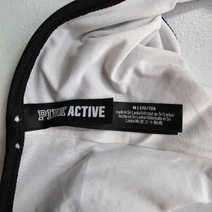 Victoria Secret Pink Active White Black Cheeky Bikini‎ Bottoms Swim Size Medium thumbnail 6