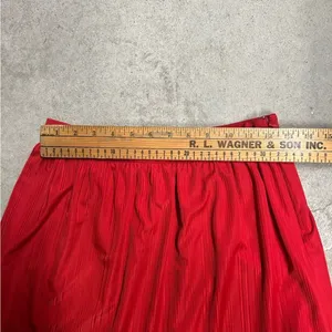 House Of Harlow 1960 Revolve Red Lined Mini Skirt Side Zip Size Small thumbnail 5