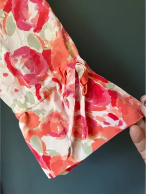 Tyler Böe Silk Floral Print Dress XS thumbnail 4