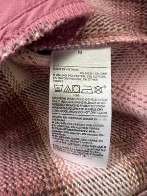 Plaid Flannel Utility Shacket thumbnail 7
