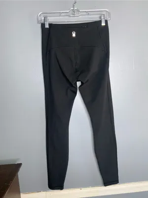 Spyder Black Performance Leggings for Women Small thumbnail 3