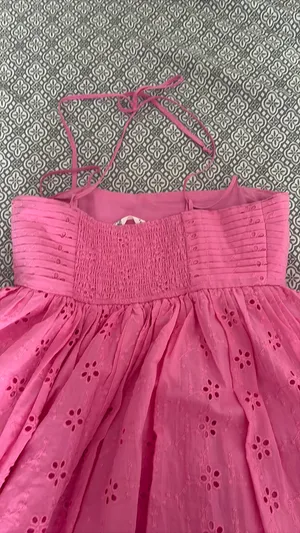 Altar'd State Pink floral dress thumbnail 6