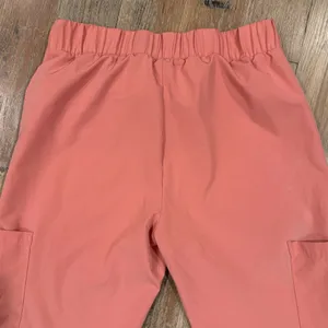Hanes Comfort Fit Women's Scrub Joggers in Rose Pink, Size Medium thumbnail 8