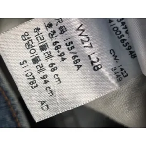 Levi's Wedge Straight 27 Button Fly Women's Denim Jeans 26x27 thumbnail 4