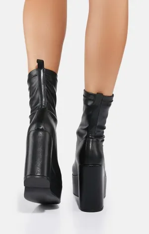 Heel Platform Boots thumbnail 7