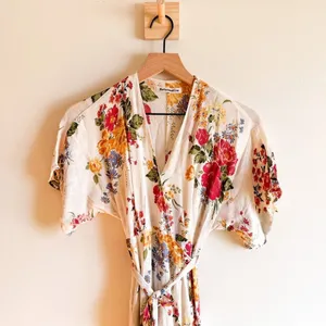 Reformation Winslow V Neck Floral V Neck Maxi Dress Size XS thumbnail 5