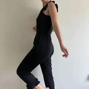 Derek Heart Black Jumpsuit  Size M thumbnail 4