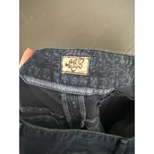Goldsign Orchid Wide Leg Tall Jeans Dark Wash Blue Flare Denim 28 Made in USA thumbnail 7