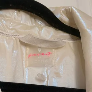 Free People Puffer Jacket Knit With It Quilted Knitted Ivory XS $298 Ski Winter‎ thumbnail 5