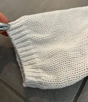 Vintage Short Sleeve Sweater White thumbnail 2
