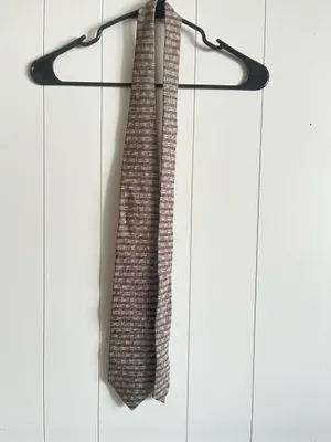 Massimo Livio silk necktie Brown thumbnail 2