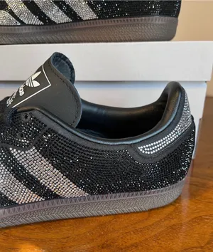 Adidas Samba OG Black and Silver Rhinestones women’s 8.5 thumbnail 5
