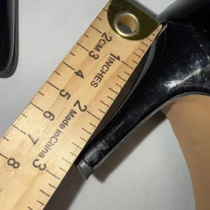 Joan David Black Point Old Money‎ Classy Bow Stiletto Designer Pumps Heels 7M thumbnail 3