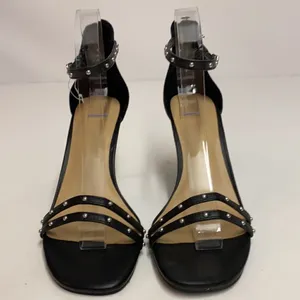A New Day‎ Studded Square Toe High Heel Strappy 8 A9 thumbnail 6