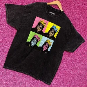 The Notorious BIG King of New York Pop Art Hip Hop Tee XL thumbnail 3