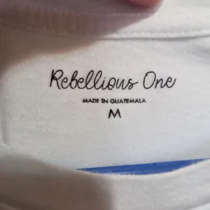 Rebellious One White Welcome To Nashville Cowboy Western Graphic Tee Crop Medium thumbnail 4