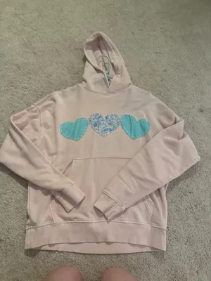 pink hoodie Size M thumbnail 1