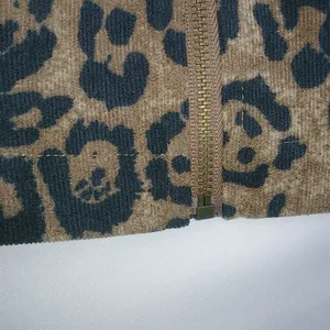 Sadie & Sage S Mob Wife Leopard Zip Front Mini Skirt thumbnail 6