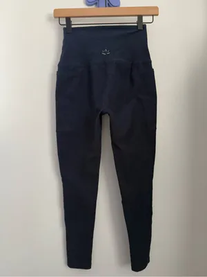 Beyond Yoga Small Spacedye Out Of Pocket High Waist Leggings Navy thumbnail 3