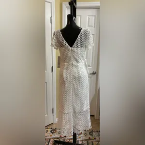 NWT Kay Unger Tatum Floral Lace Midi Cocktail Dress Size 4 (Retail $248) thumbnail 5