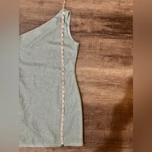 SUPERDOWN Tiffany Mini Dress in Light Blue thumbnail 8