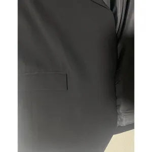 Zara black blazer witht 3/4 length‎ sleeves and silver button details thumbnail 7