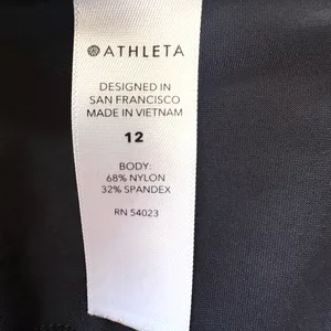 Athleta Cosmic Wide Leg Pants in Black Size 12 thumbnail 17