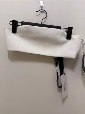 Retrofête Tayler Bra Top White thumbnail 2