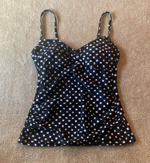 Croft & Barrow Tankini Swim Top thumbnail 1