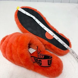 UGG Womens Fluff Yeah Slides Cali College‎ Slippers Sandal Shoe 1095119 Size 10 thumbnail 7